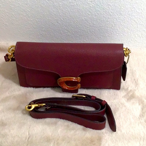 Coach Handbags - 🆕 COACH 4607 Tabby 26 Polished Pebble Leather HandBag Burgundy